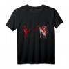Horror Blut Spritzer Kostüm T-Shirt für Fasching & Karneval - Perfektes Gruppenkostüm, Partnerkostüm & Geschenkidee für Kinder, Teenager & Erwachsene