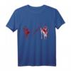 Horror Blut Spritzer Kostüm T-Shirt für Fasching & Karneval - Perfektes Gruppenkostüm, Partnerkostüm & Geschenkidee für Kinder, Teenager & Erwachsene