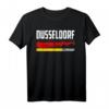 Mein Düsseldorf Skyline T-Shirt – Heimatstadt Souvenir & Geschenkidee zum Geburtstag, Weihnachten & Urlaub für Düsseldorfer & Fans