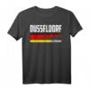 Mein Düsseldorf Skyline T-Shirt – Heimatstadt Souvenir & Geschenkidee zum Geburtstag, Weihnachten & Urlaub für Düsseldorfer & Fans