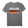Mein Düsseldorf Skyline T-Shirt – Heimatstadt Souvenir & Geschenkidee zum Geburtstag, Weihnachten & Urlaub für Düsseldorfer & Fans