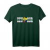 Ecuador Trikot mit Flagge & Silhouette – Langarmshirt für Ecuador-Fans, Patrioten & Ecuadorianer, perfekt für Urlaub, Wurzeln & Nationalstolz