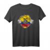 Ecuador Shirt mit Nationalflagge - Patriotisches T-Shirt für Ecuador-Fans, Wurzeln & Hispanic Heritage Month