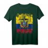 ECUADOR Flagge T-Shirt für Damen, Herren & Kinder - Klassisch geschnitten, doppelt genähter Saum