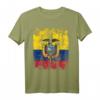 ECUADOR Flagge T-Shirt für Damen, Herren & Kinder - Klassisch geschnitten, doppelt genähter Saum
