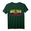 ECUADOR Flagge T-Shirt für Damen, Herren & Kinder – Klassisch geschnitten, doppelt genähter Saum, ideal für Fans und Nationalstolz