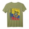 Ecuador Flagge T-Shirt für Damen, Herren und Kinder – Klassisch geschnitten, doppelt genähter Saum, ideal für Fans und Nationalstolz
