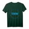 THW Tapfer-Hart-Wasserdicht T-Shirt - Lustiges Helfer Motiv für Ehrenamtliche & Technische Helfer im Katastrophenschutz