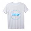 THW Tapfer-Hart-Wasserdicht T-Shirt - Lustiges Helfer Motiv für Ehrenamtliche & Technische Helfer im Katastrophenschutz