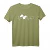 Eichhörnchen T-Shirt Herzrhythmus Natur EKG Liebe – Geschenkidee für Tier- und Naturliebhaber