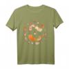 Süße Eichhörnchen Natur Wald Eicheln T-Shirt – Handgemaltes Aquarelldesign, perfekt als Weihnachts- oder Geburtstagsgeschenk für Natur- und Tierliebhaber