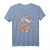 Süße Eichhörnchen Natur Wald Eicheln T-Shirt – Handgemaltes Aquarelldesign, perfekt als Weihnachts- oder Geburtstagsgeschenk für Natur- und Tierliebhaber