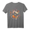 Süße Eichhörnchen Natur Wald Eicheln T-Shirt – Handgemaltes Aquarelldesign, perfekt als Weihnachts- oder Geburtstagsgeschenk für Natur- und Tierliebhaber