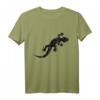 Süßes Gecko T-Shirt - Kletternde Eidechse im Naturdesign für Tierliebhaber & Reptilienfans