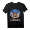 Lübeck Holstentor Hansestadt T-Shirt - Souvenir für Lübeck-Urlauber, Fans der Hansestadt & Städtereise-Geschenk