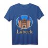 Lübeck Holstentor Hansestadt T-Shirt - Souvenir für Lübeck-Urlauber, Fans der Hansestadt & Städtereise-Geschenk
