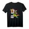 Dabbing Einhorn Jamaika Fußball Fans Trikot - Lustiges jamaikanisches Fußball-Design für Kinder, Trainer und Fans