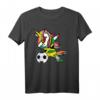 Dabbing Einhorn Jamaika Fußball Fans Trikot - Lustiges jamaikanisches Fußball-Design für Kinder, Trainer und Fans