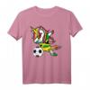 Dabbing Einhorn Jamaika Fußball Fans Trikot - Lustiges jamaikanisches Fußball-Design für Kinder, Trainer und Fans