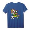 Dabbing Einhorn Jamaika Fußball Fans Trikot - Lustiges jamaikanisches Fußball-Design für Kinder, Trainer und Fans