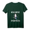 Ich liebe Pupsen Pupsendes Einhorn T-Shirt mit V-Ausschnitt – Lustiges Geschenk für Damen zum Geburtstag, Weihnachten & Ostern