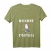 Ich liebe Pupsen Pupsendes Einhorn T-Shirt mit V-Ausschnitt – Lustiges Geschenk für Damen zum Geburtstag, Weihnachten & Ostern
