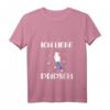 Ich liebe Pupsen Pupsendes Einhorn T-Shirt mit V-Ausschnitt – Lustiges Geschenk für Damen zum Geburtstag, Weihnachten & Ostern