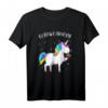 Lustiges Glühweinhorn T-Shirt für Weihnachten - Einhorn mit Glühwein, perfekt für Festtage, Weihnachtsmarkt & als Geschenkidee