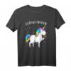 Lustiges Glühweinhorn T-Shirt für Weihnachten - Einhorn mit Glühwein, perfekt für Festtage, Weihnachtsmarkt & als Geschenkidee