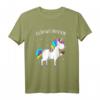 Lustiges Glühweinhorn T-Shirt für Weihnachten - Einhorn mit Glühwein, perfekt für Festtage, Weihnachtsmarkt & als Geschenkidee