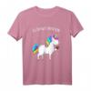 Lustiges Glühweinhorn T-Shirt für Weihnachten - Einhorn mit Glühwein, perfekt für Festtage, Weihnachtsmarkt & als Geschenkidee