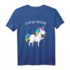 Lustiges Glühweinhorn T-Shirt für Weihnachten - Einhorn mit Glühwein, perfekt für Festtage, Weihnachtsmarkt & als Geschenkidee