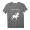 Lustiges Glühweinhorn T-Shirt für Weihnachten - Einhorn mit Glühwein, perfekt für Festtage, Weihnachtsmarkt & als Geschenkidee