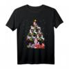 Lustiges Weihnachtsmann-Einhorn T-Shirt mit Weihnachtsbaum-Motiv – Perfekt für Weihnachtsfeiern, Einhorn-Liebhaber und magische Festtage