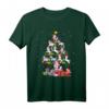 Lustiges Weihnachtsmann-Einhorn T-Shirt mit Weihnachtsbaum-Motiv – Perfekt für Weihnachtsfeiern, Einhorn-Liebhaber und magische Festtage
