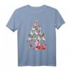 Lustiges Weihnachtsmann-Einhorn T-Shirt mit Weihnachtsbaum-Motiv – Perfekt für Weihnachtsfeiern, Einhorn-Liebhaber und magische Festtage
