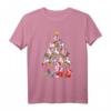 Lustiges Weihnachtsmann-Einhorn T-Shirt mit Weihnachtsbaum-Motiv – Perfekt für Weihnachtsfeiern, Einhorn-Liebhaber und magische Festtage