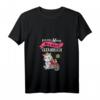 Damen T-Shirt mit Spruch 'Ich bin klein aber scheiß gefährlich' – Lustiges Einhorn Motorrad Design, perfekt als Geschenk zum Geburtstag, Muttertag oder Weihnachten