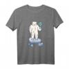 Eisbär Klimawandel T-Shirt - Für Umweltschützer, Veganer & Aktivisten gegen Umweltverschmutzung, Abholzung & den Klimawandel