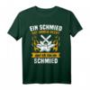 Lustiges Schmiedemotiv T-Shirt mit Amboss und Schmiedehammer – Witzige Arbeitskleidung für Schmiede & Herren mit Schmiedesprüchen
