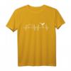 Herzschlag Eislaufen T-Shirt – Perfektes Geschenk für Eiskunstläufer, Fans & Wintersportliebhaber zu Geburtstag, Weihnachten, Muttertag & Vatertag