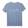 Herzschlag Eislaufen T-Shirt – Perfektes Geschenk für Eiskunstläufer, Fans & Wintersportliebhaber zu Geburtstag, Weihnachten, Muttertag & Vatertag