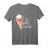 Eis Geht Immer Eiskugel Hörnchen T-Shirt – Lustiges Sommer-Shirt für Eisdielen-Fans und Eisliebhaber