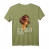 Eis geht immer Spruch T-Shirt für Eisdielen, Eiscafés & Eisliebhaber – Lustiges Design für Eisverkäufer & Fans