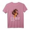 Eis geht immer Spruch T-Shirt für Eisdielen, Eiscafés & Eisliebhaber – Lustiges Design für Eisverkäufer & Fans