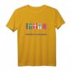 Skandinavien Flaggen Eiscreme Abkühlung T-Shirt – Lustiges Urlaubs-Souvenir & Geschenkidee für Norden-Reisende, Wikinger-Fans & Skandinavien-Liebhaber
