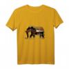 Retro Elefant Savanne T-Shirt – Kulturelles, spirituelles und naturverbundenes Elefanten Geschenk für Afrika- und Tierliebhaber