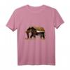 Retro Elefant Savanne T-Shirt – Kulturelles, spirituelles und naturverbundenes Elefanten Geschenk für Afrika- und Tierliebhaber