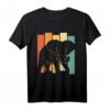 Retro Elefant Afriika Safari Dickhäuter - Vintage Elefant T-Shirt für Safari- und Tierliebhaber