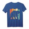 Retro Elefant Afriika Safari Dickhäuter - Vintage Elefant T-Shirt für Safari- und Tierliebhaber